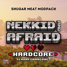 Nekkid and Afraid logo