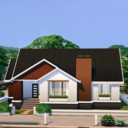 Base Game Modern House | No CC | 02