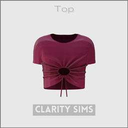 T-Shirt With Front Elastic - Child