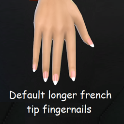 Default longer french tips logo