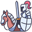 Pixel Thrones: Uncharted Realms logo