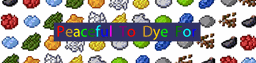 Peaceful to Dye For logo