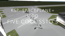 5 Cool Spaceplane Plus SSTO's logo