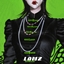 LAMZ Chinese Style Pearl necklace logo