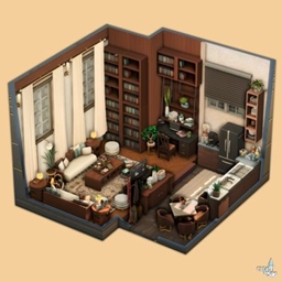 Cozy Living and Kitchen - The Sims 4 Rooms / Lots - CurseForge