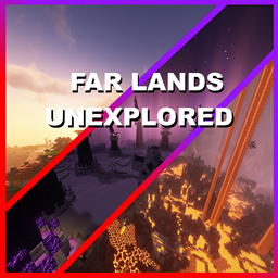 Far Lands Unexplored logo