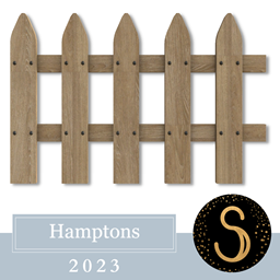 Sims4Luxury - The Hamptons - Small garden fence logo