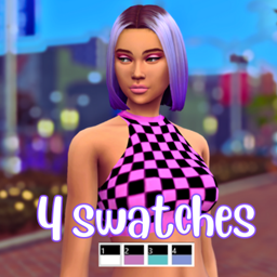 Checkered Tank Top logo