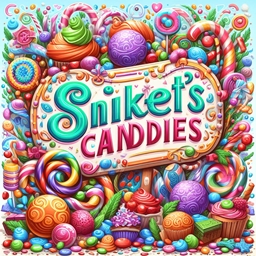 Sniket's Candies logo