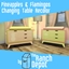 Changing Table Recolor | Pineapples & Flamingos Nursery Set logo