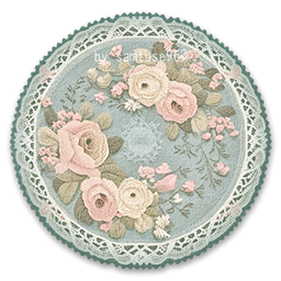 Knitting Round Dance Rug #15 Samtuse963