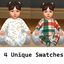 Vintage Christmas Onesies logo