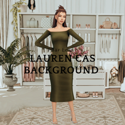 Lauren Cas Background logo