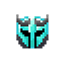 The Blue Knight Bedrock logo