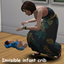 Invisible infant crib logo