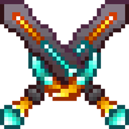 The Netherite King Bedrock logo