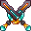 The Netherite King Bedrock logo
