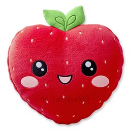 Cute Strawberry Dance Rug #1 Samtuse963