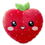 Cute Strawberry Dance Rug #1 Samtuse963