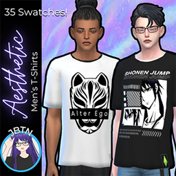 [JBTN] Aesthetic T Shirts_ Male