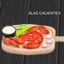 HOT WINGS By icemunmun Spanish translation logo