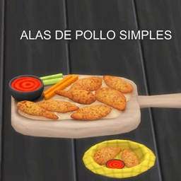 SIMPLE CHICKEN WINGS By icemunmun Spanish translation