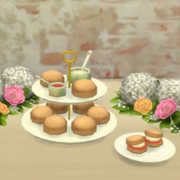 jam & cream scones By Littlbowbub Spanish translation