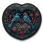 Classic Flower Heart Dance Rug #5 Samtuse963 logo