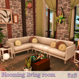 Blooming living room *NO CC* project image
