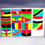 Queen's Night Life Series | African Wall Flags Series One logo