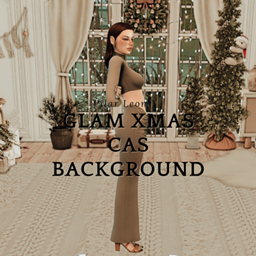 XMAS GLAM CAS BACKGROUND