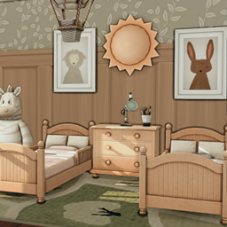 OPHELIA AND OTIS BEDROOM