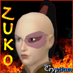 Zuko's scar skin detail logo