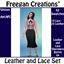 Leather and Lace Set- Leather and Lace Sleeveless Button Up logo