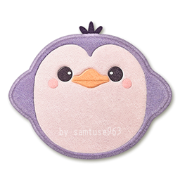 Cute Penguin Kids Dance Rug #2 Samtuse963