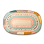 Woven Oval Dance Rug #1 Samtuse963 logo