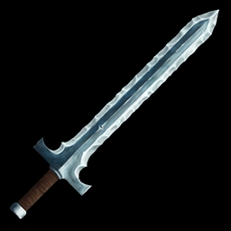 Three swords and that's it logo