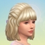 Curly Semi Up for Girls + Bow logo
