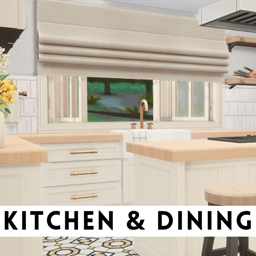 Simple Kitchen & Dining - The Sims 4 Rooms / Lots - CurseForge