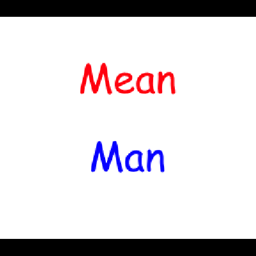 Mean Man logo