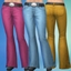 Colorful Bell Bottom Jeans logo