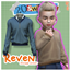 Toddlers Classic Fit Collared Semi Zip Jacket logo