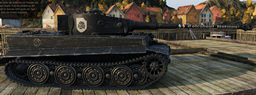 PzKpfw VI Tiger I "SS-Totenkopf-Division" (black)