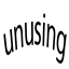 Unusing logo