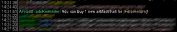 ArtifactTraitsReminder project image
