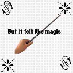 But it felt like magic. logo