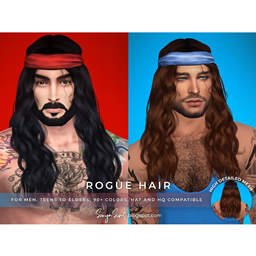 SONYASIMS - ROGUE HAIR MALE logo