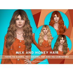 SONYASIMS - MILK 'N HONEY HAIR logo