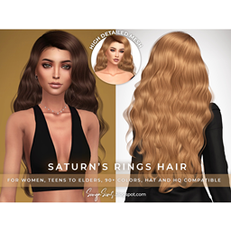 SONYASIMS - SATURN RING HAIR project image
