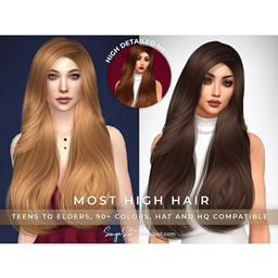 SONYASIMS - MOST HIGH HAIR logo